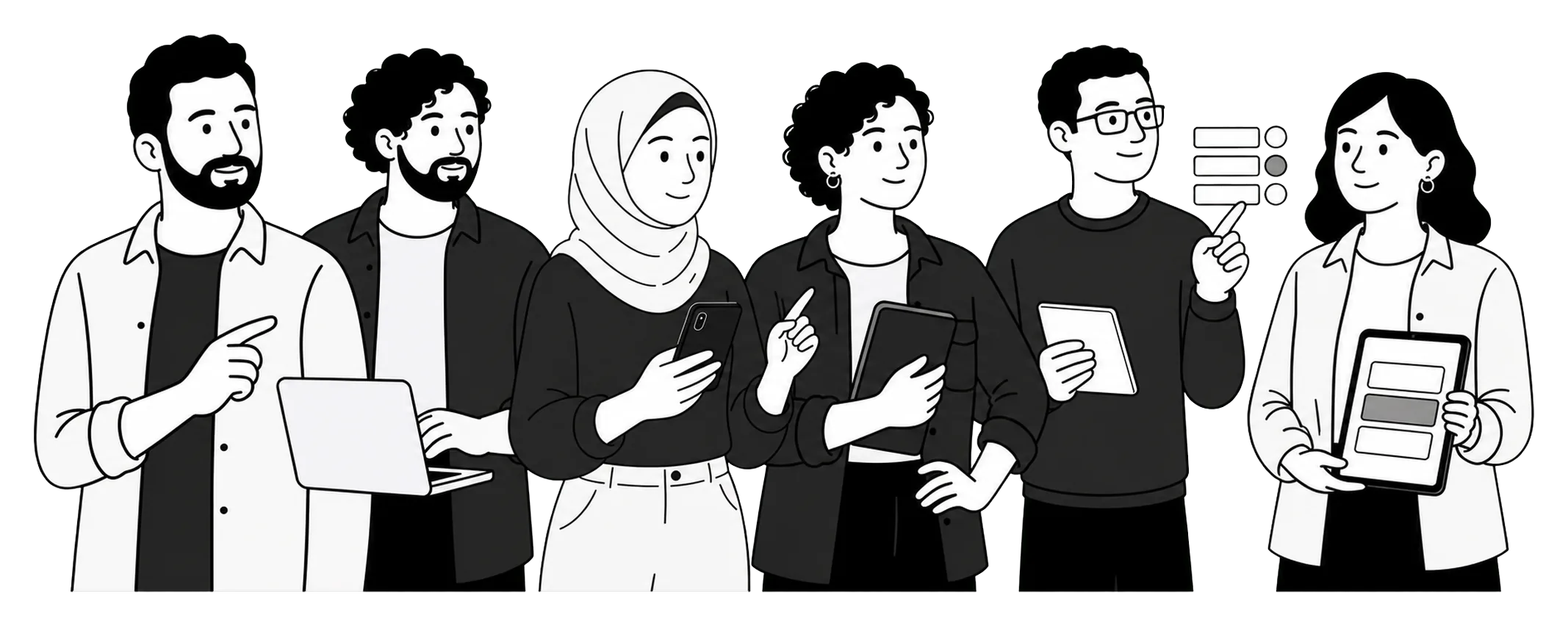 Scale Squad, four engineers: The three-engineer squad plus a QA Engineer